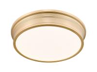 LED Flush Mount by Z-Lite - Bentley Collection, Modern Gold Finish - 7702F20-MGLD-LED
