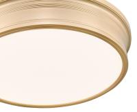 LED Flush Mount by Z-Lite - Bentley Collection, Modern Gold Finish - 7702F20-MGLD-LED