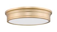 LED Flush Mount by Z-Lite - Bentley Collection, Modern Gold Finish - 7702F20-MGLD-LED