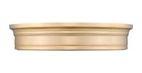 LED Flush Mount by Z-Lite - Bentley Collection, Modern Gold Finish - 7702F20-MGLD-LED