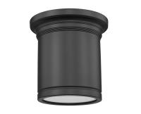 LED Flush Mount by Z-Lite - Bentley Collection, Matte Black Finish - 7702F8-MB-LED
