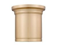 LED Flush Mount by Z-Lite - Bentley Collection, Modern Gold Finish - 7702F8-MGLD-LED