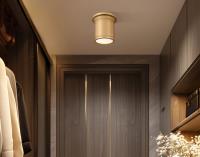 LED Flush Mount by Z-Lite - Bentley Collection, Modern Gold Finish - 7702F8-MGLD-LED