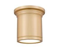 LED Flush Mount by Z-Lite - Bentley Collection, Modern Gold Finish - 7702F8-MGLD-LED
