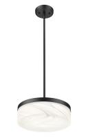 LED Pendant by Z-Lite - Renaud Collection, Matte Black Finish - 827P13-MB-LED