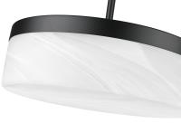 LED Pendant by Z-Lite - Renaud Collection, Matte Black Finish - 827P13-MB-LED