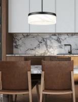 LED Pendant by Z-Lite - Renaud Collection, Matte Black Finish - 827P13-MB-LED