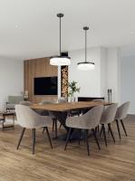 LED Pendant by Z-Lite - Renaud Collection, Matte Black Finish - 827P13-MB-LED