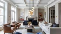 LED Chandelier by Z-Lite - Renaud Collection, Modern Gold Finish - 827P6-11R-MGLD-LED