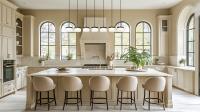 LED Linear Chandelier by Z-Lite - Renaud Collection, Matte Black Finish - 827P6-7L-MB-LED