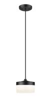 LED Pendant by Z-Lite - Renaud Collection, Matte Black Finish - 827P6-MB-LED