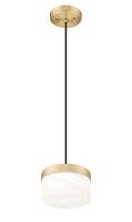 LED Pendant by Z-Lite - Renaud Collection, Modern Gold Finish - 827P6-MGLD-LED