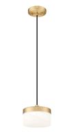 LED Pendant by Z-Lite - Renaud Collection, Modern Gold Finish - 827P6-MGLD-LED