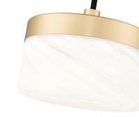 LED Pendant by Z-Lite - Renaud Collection, Modern Gold Finish - 827P6-MGLD-LED