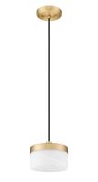 LED Pendant by Z-Lite - Renaud Collection, Modern Gold Finish - 827P6-MGLD-LED