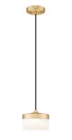 LED Pendant by Z-Lite - Renaud Collection, Modern Gold Finish - 827P6-MGLD-LED