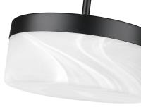 LED Pendant by Z-Lite - Renaud Collection, Matte Black Finish - 827P9-MB-LED