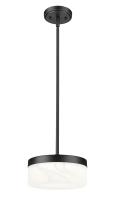 LED Pendant by Z-Lite - Renaud Collection, Matte Black Finish - 827P9-MB-LED