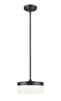 LED Pendant by Z-Lite - Renaud Collection, Matte Black Finish - 827P9-MB-LED