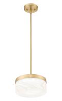 LED Pendant by Z-Lite - Renaud Collection, Modern Gold Finish - 827P9-MGLD-LED
