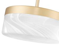 LED Pendant by Z-Lite - Renaud Collection, Modern Gold Finish - 827P9-MGLD-LED