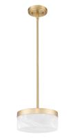LED Pendant by Z-Lite - Renaud Collection, Modern Gold Finish - 827P9-MGLD-LED