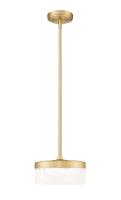 LED Pendant by Z-Lite - Renaud Collection, Modern Gold Finish - 827P9-MGLD-LED