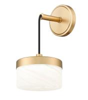 LED Wall Sconce by Z-Lite - Renaud Collection, Modern Gold Finish - 827S-MGLD-LED