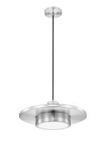 LED Pendant by Z-Lite - Ludo Collection, Brushed Nickel Finish - 829P16-BN-LED