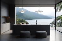 LED Pendant by Z-Lite - Ludo Collection, Brushed Nickel Finish - 829P16-BN-LED
