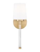 One Light Wall Sconce by Z-Lite - Henri Collection, Modern Gold Finish - 7700-1S-MGLD