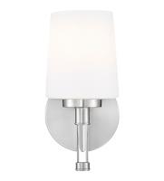 One Light Vanity by Z-Lite - Henri Collection, Brushed Nickel Finish - 7700-1V-BN