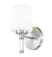 One Light Vanity by Z-Lite - Henri Collection, Brushed Nickel Finish - 7700-1V-BN