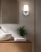 One Light Vanity by Z-Lite - Henri Collection, Brushed Nickel Finish - 7700-1V-BN