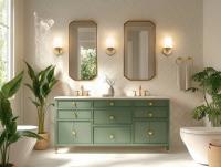 One Light Vanity by Z-Lite - Henri Collection, Modern Gold Finish - 7700-1V-MGLD