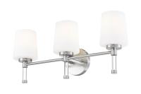 Three Light Vanity by Z-Lite - Henri Collection, Brushed Nickel Finish - 7700-3V-BN