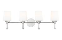Four Light Vanity by Z-Lite - Henri Collection, Brushed Nickel Finish - 7700-4V-BN