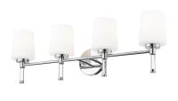 Four Light Vanity by Z-Lite - Henri Collection, Chrome Finish - 7700-4V-CH