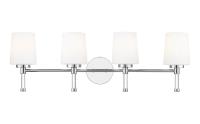 Four Light Vanity by Z-Lite - Henri Collection, Chrome Finish - 7700-4V-CH