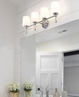 Four Light Vanity by Z-Lite - Henri Collection, Chrome Finish - 7700-4V-CH