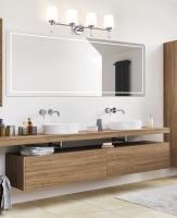 Four Light Vanity by Z-Lite - Henri Collection, Chrome Finish - 7700-4V-CH