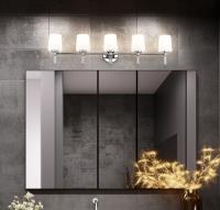 Five Light Vanity by Z-Lite - Henri Collection, Chrome Finish - 7700-5V-CH