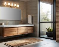 Five Light Vanity by Z-Lite - Henri Collection, Modern Gold Finish - 7700-5V-MGLD