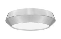 LED Flush Mount by Z-Lite - Quasars Collection, Brushed Nickel Finish - 7701F12-BN-LED