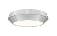 LED Flush Mount by Z-Lite - Quasars Collection, Brushed Nickel Finish - 7701F12-BN-LED