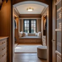 LED Flush Mount by Z-Lite - Quasars Collection, Modern Gold Finish - 7701F12-MGLD-LED