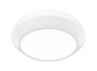 LED Flush Mount by Z-Lite - Quasars Collection, Matte White Finish - 7701F12-MW-LED