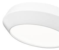 LED Flush Mount by Z-Lite - Quasars Collection, Matte White Finish - 7701F12-MW-LED