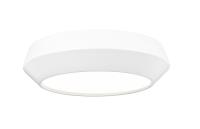LED Flush Mount by Z-Lite - Quasars Collection, Matte White Finish - 7701F12-MW-LED