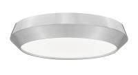 LED Flush Mount by Z-Lite - Quasars Collection, Brushed Nickel Finish - 7701F16-BN-LED